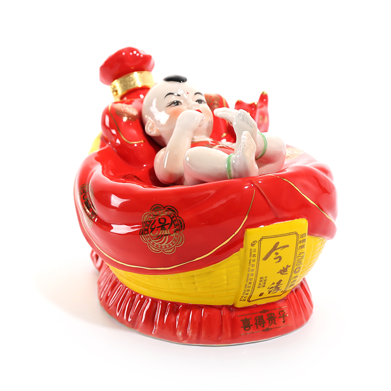 今世缘酒业喜得贵子42&deg;度幽雅醇厚浓香型1000ml