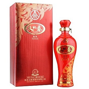 五粮液天地春豪华装口感浓香型52度白酒500ml单瓶装
