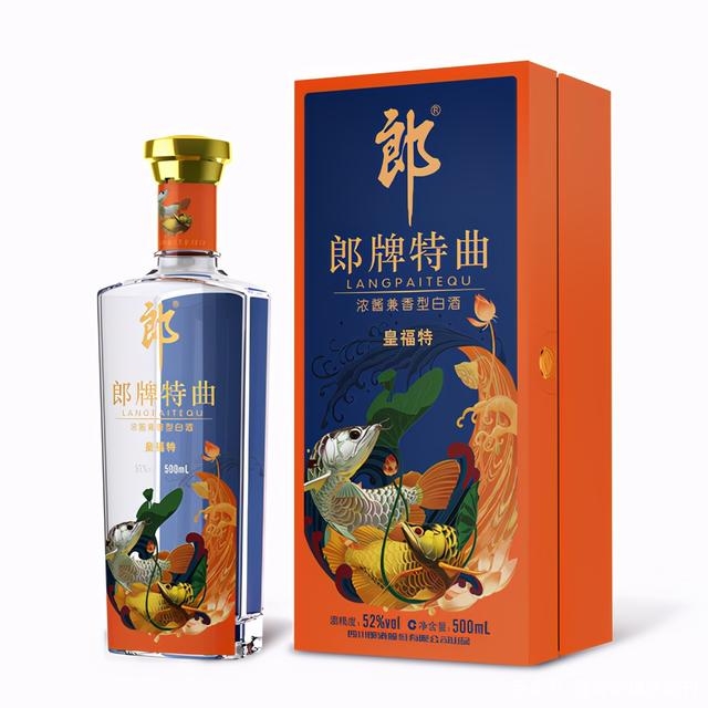 郎酒集团郎牌特曲&middot;皇福特50度兼香型白酒500ml单瓶装