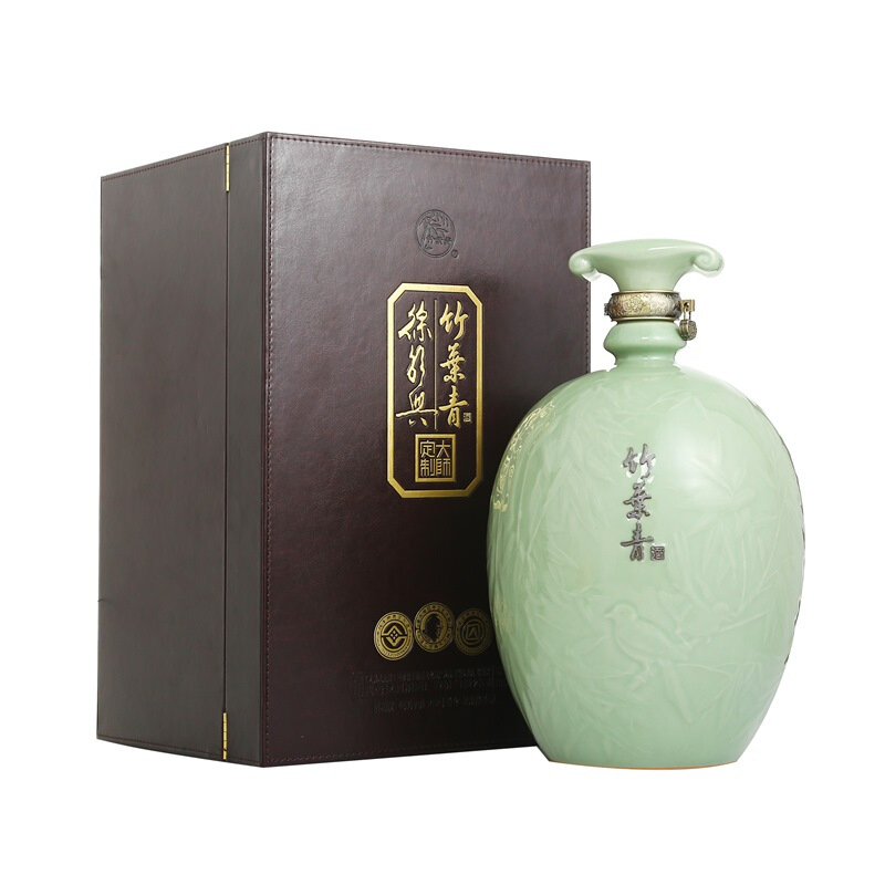 山西杏花村竹叶青露酒徐朝兴大师45度清香型4500ml一坛装