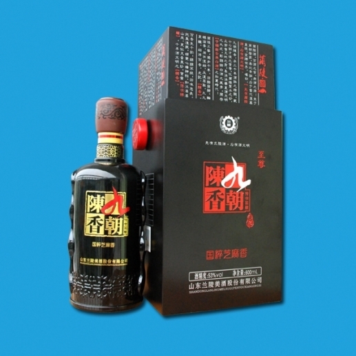 兰陵酒九朝陈香至尊53度芝麻香型600ml瓶装