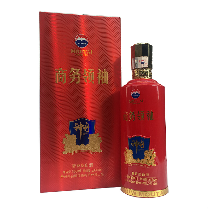 贵州茅台集团2013年神舟酒商务领袖口感酱香型53度白酒500ml单瓶装
