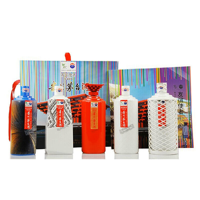 贵州茅台集团友谊使者口感酱香型53度白酒500ml单瓶装