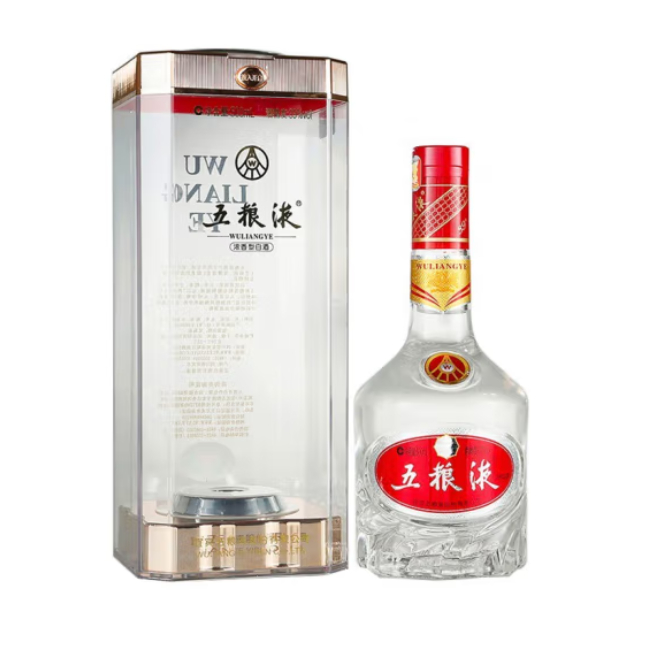 五粮液 低度 浓香型白酒 39度 500ml*6瓶 整箱