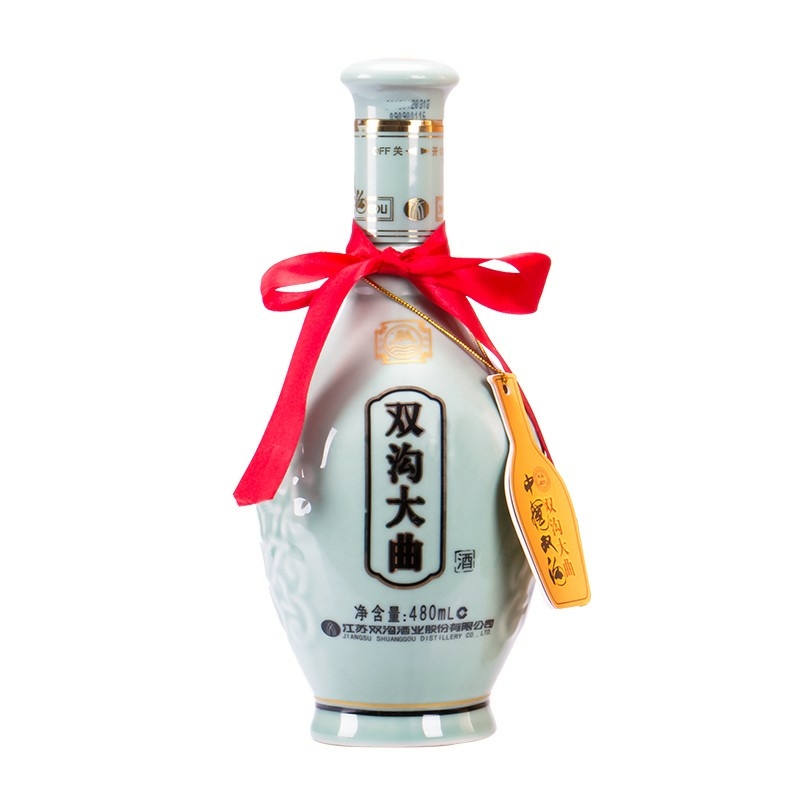 双沟大曲青瓷53度浓香型白酒480ml