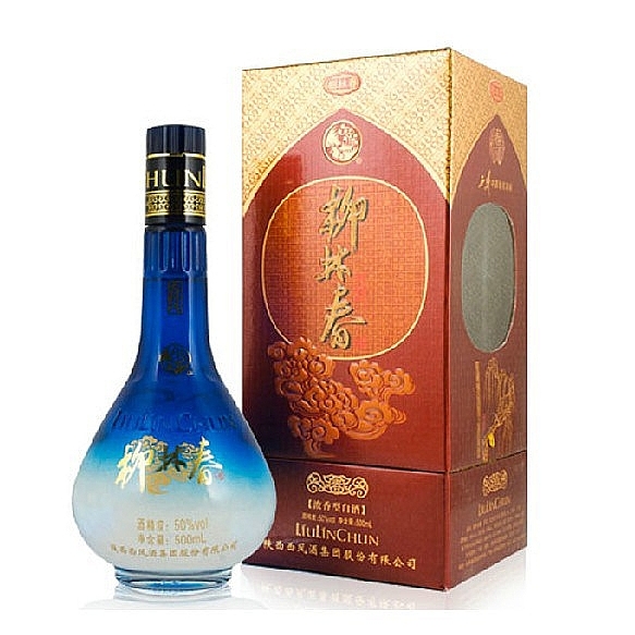 陕西西凤酒柳林春春风口感浓香型50度白酒500ml单瓶装