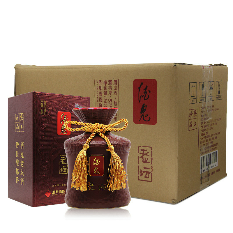 酒鬼酒老坛T6 52度馥郁香型白酒500ml