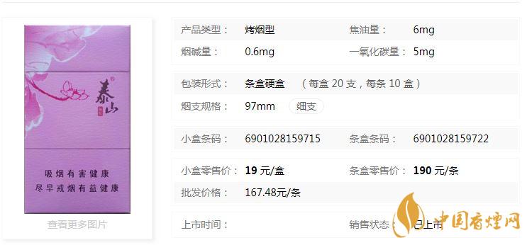 泰山颜悦多少钱一盒价格?泰山颜悦香烟价格大全2020