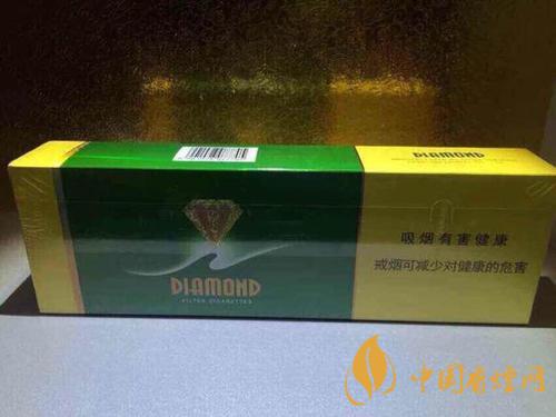 好抽的钻石香烟推荐 钻石软绿香烟介绍