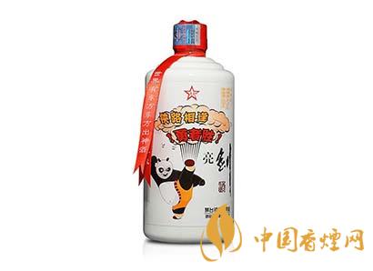 亮剑功夫熊猫酒42&deg;500ml