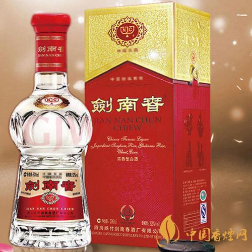剑南春52度500ml浓香型价格及图片2021 剑南春52度500ml多少钱一瓶