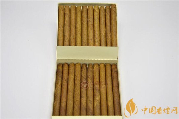 新人初品国产雪茄烟王冠迷你 醇香可人令人回味无穷